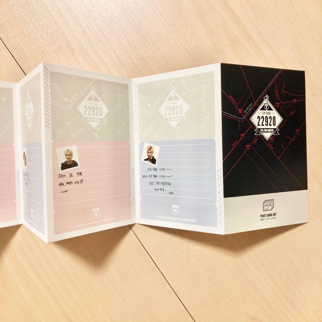 BTS 2nd muster 22920 ポスカセット