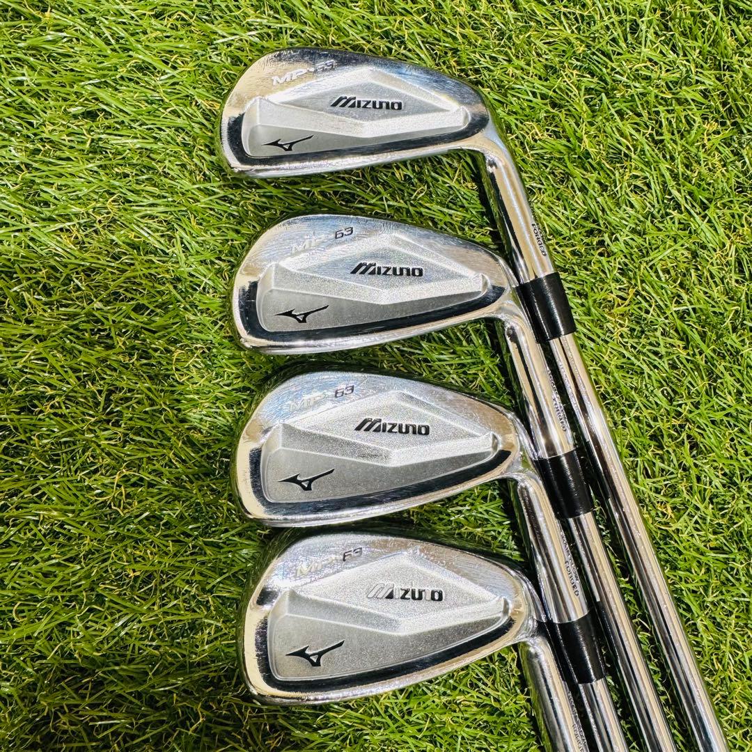 【男性用】MIZUNO MP-63 アイアンセット 8本（S）