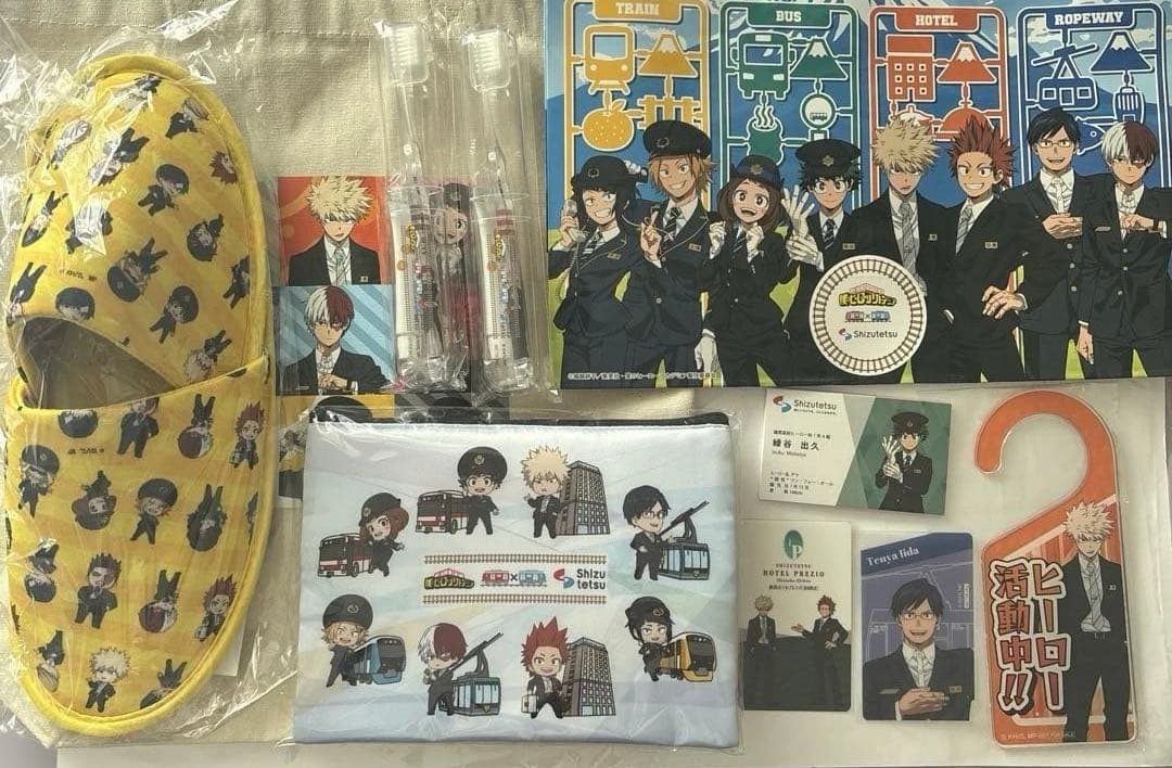 ヒロアカ×静鉄コラボグッズ