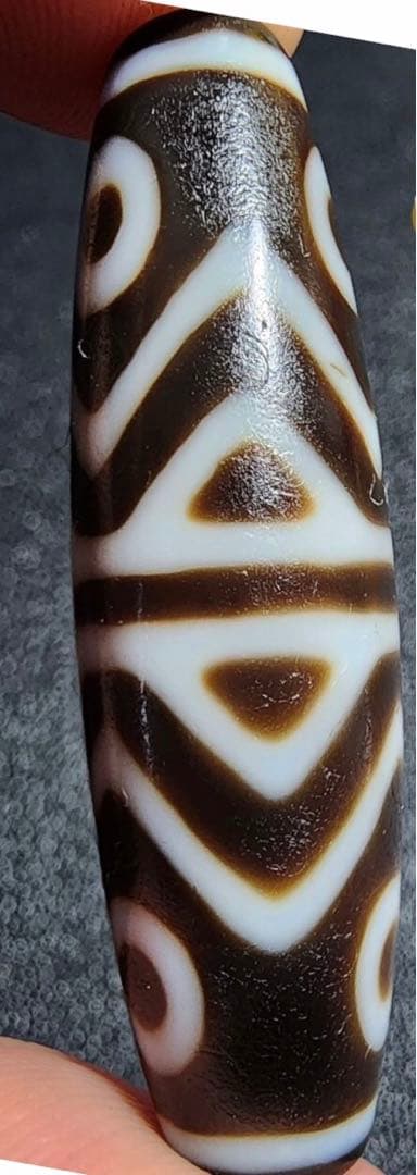 ☘️超レア　金剛虎牙六眼天珠 ジービーズ Dzi　ネックレス