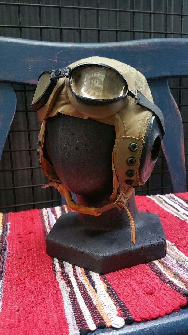 ＷＷ2 実物　フライトキャップ　ゴーグル