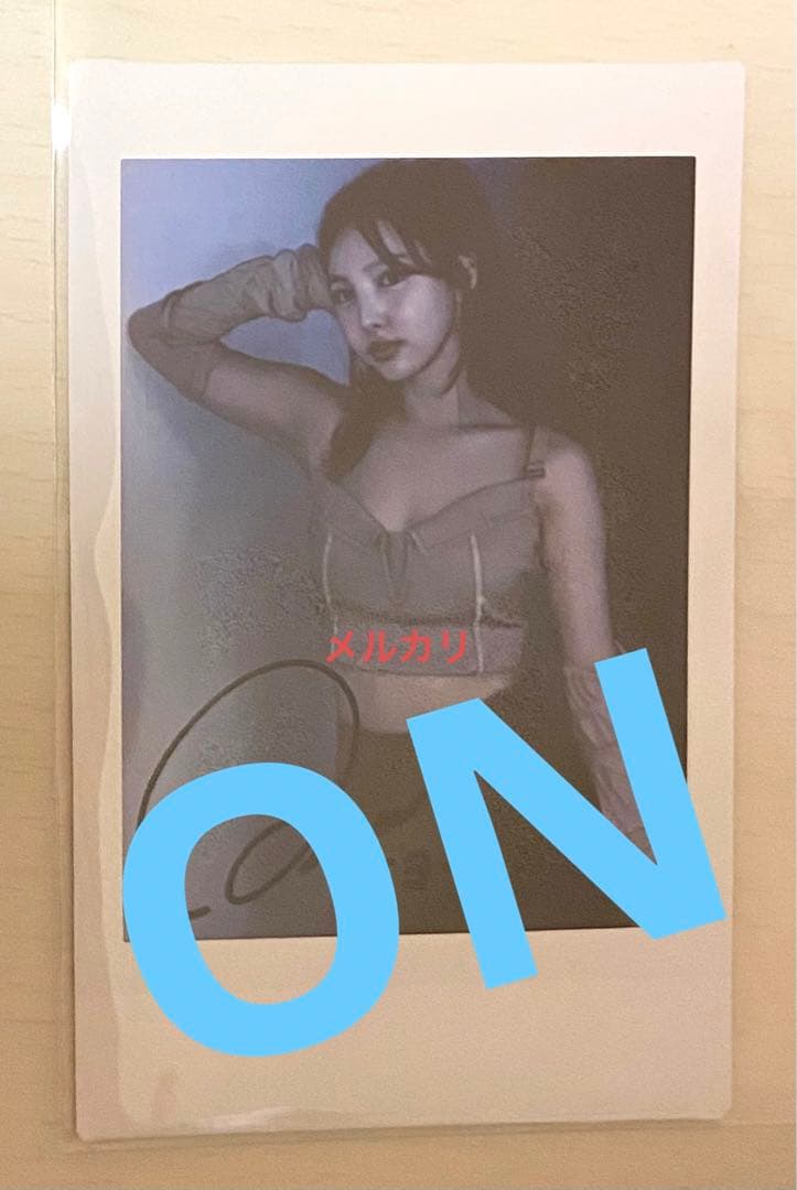TWICE ナヨン チェキ 直筆サイン ポラロイド 当選品 韓国
