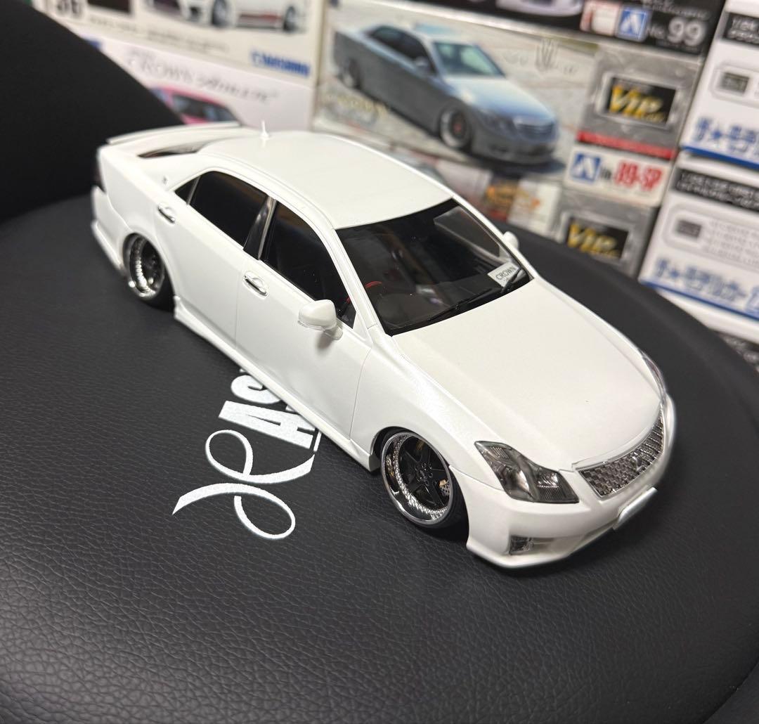 アオシマ GRS204クラウン アスリート 後期型