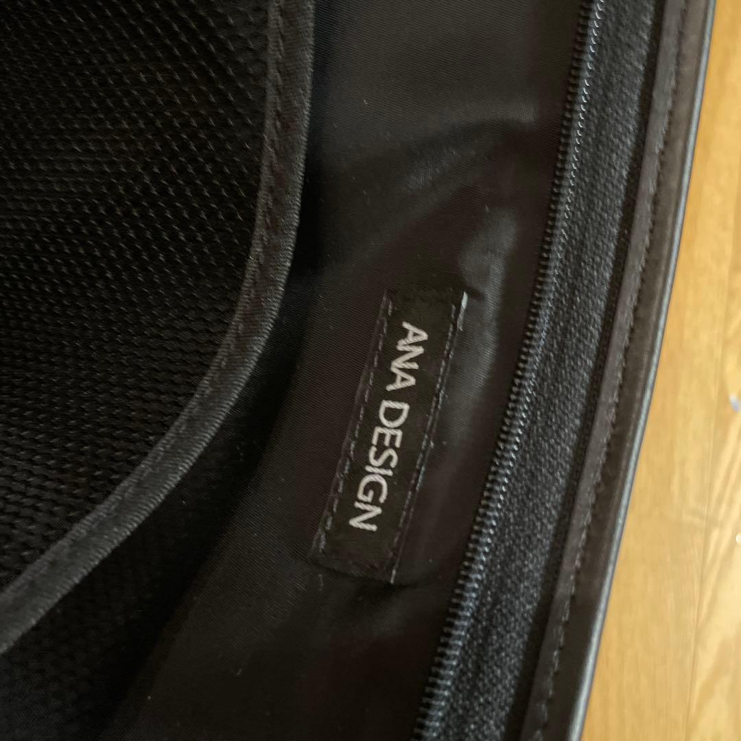 ANA デザイン　ガーメントバッグ　ブラック 未使用　美品　ナイロン