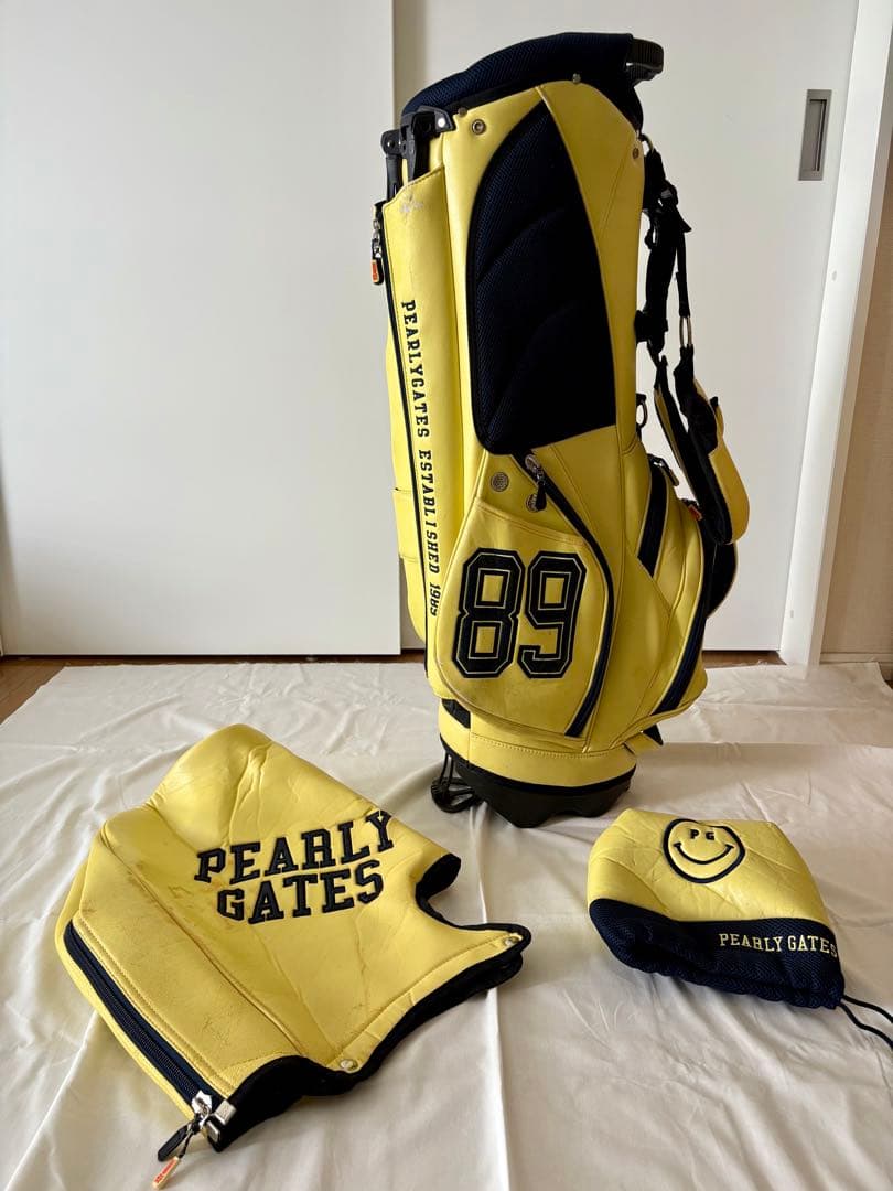 PEARLY GATES キャディバッグ 89 イエロー