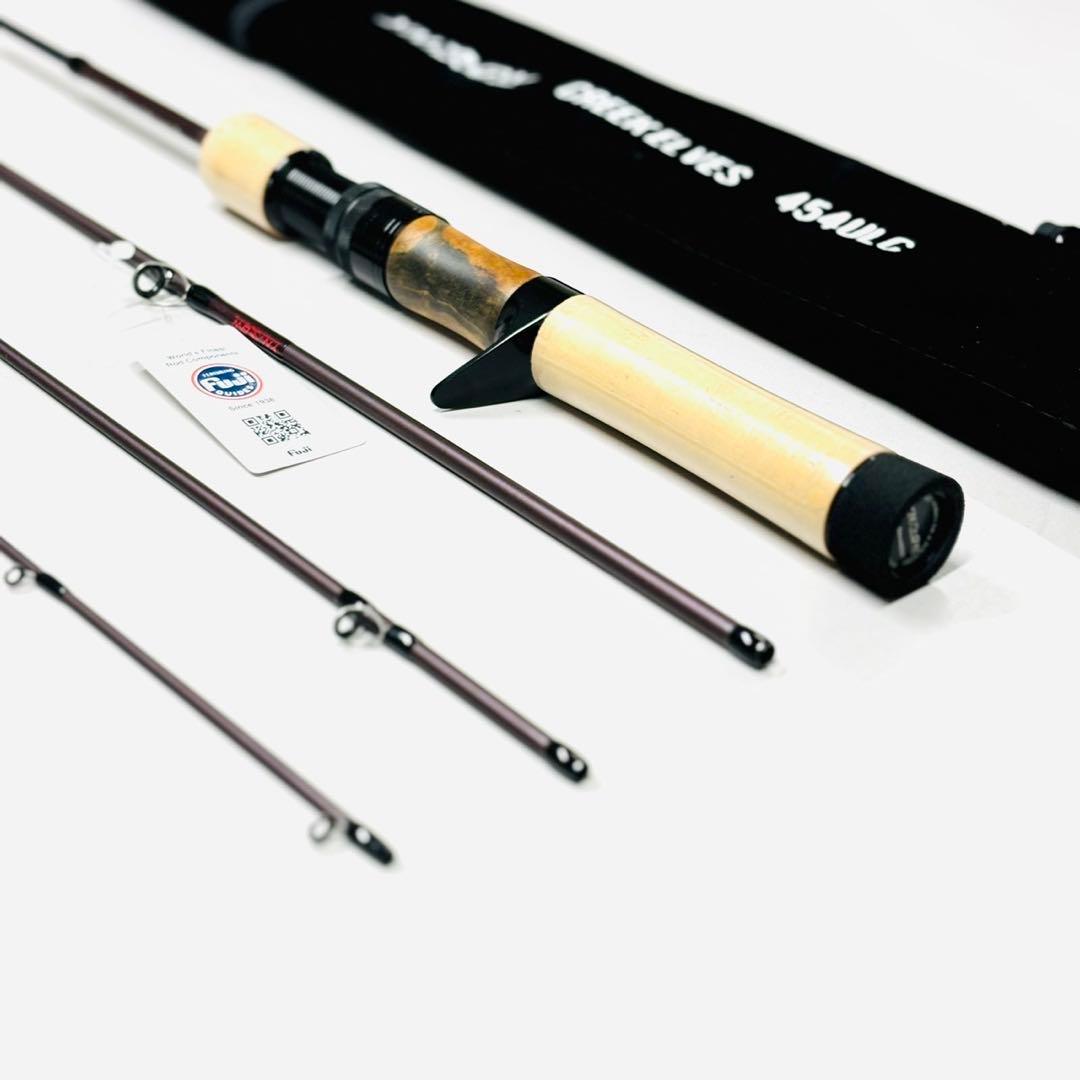 パックロッド　ベイトフィネス　渓流　源流　天然木グリップ　1.35m