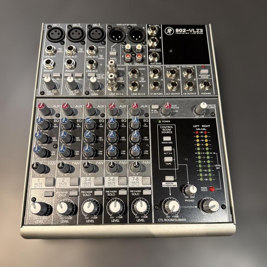 MACKIE 802-VLZ3 アナログミキサー