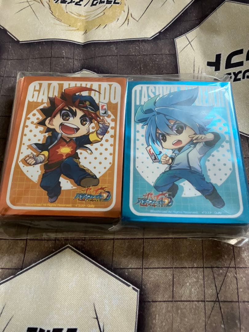 バディファイト　スリーブ　牙王　タスク