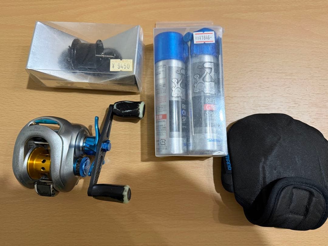 SHIMANO ベイトリール メタニウムmg7 レアパーツカスタムセット