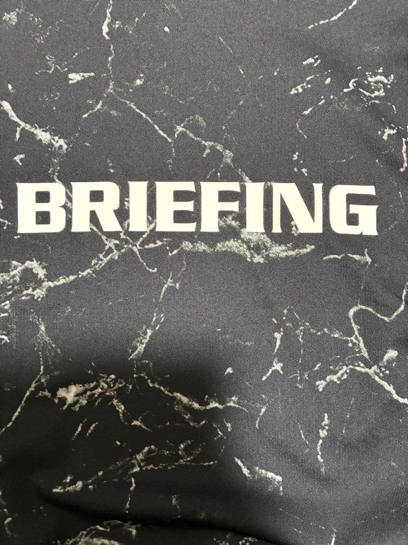 ブリーフィング BRIEFING 半袖シャツ　サイズＬ　モックネック