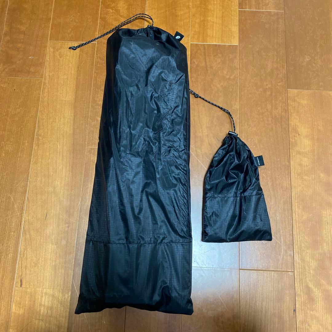 グランドカバー　ACORN HOUSE 3.45 ブラック　グランドシート付き