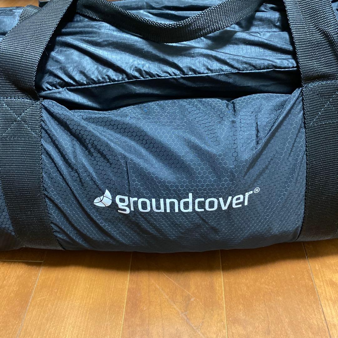 グランドカバー　ACORN HOUSE 3.45 ブラック　グランドシート付き