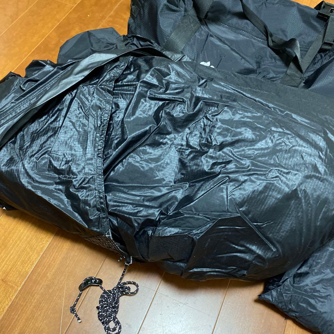 グランドカバー　ACORN HOUSE 3.45 ブラック　グランドシート付き