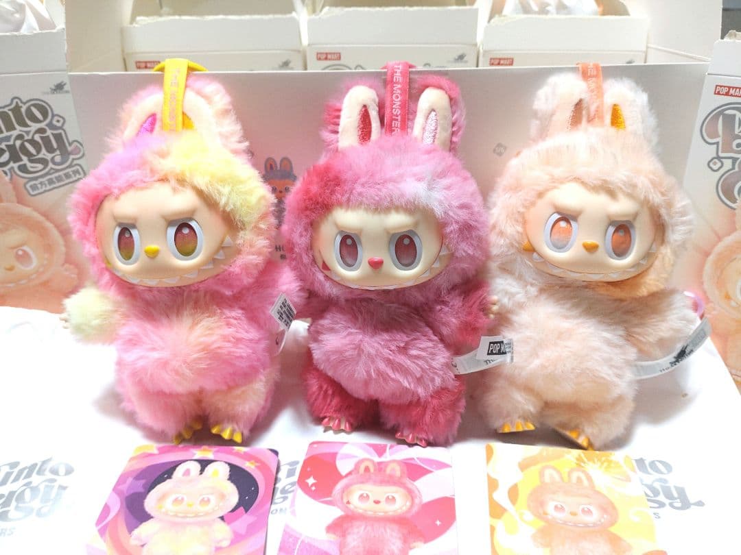 【新品未使用正規品】ラブブ エナジー 3体セット