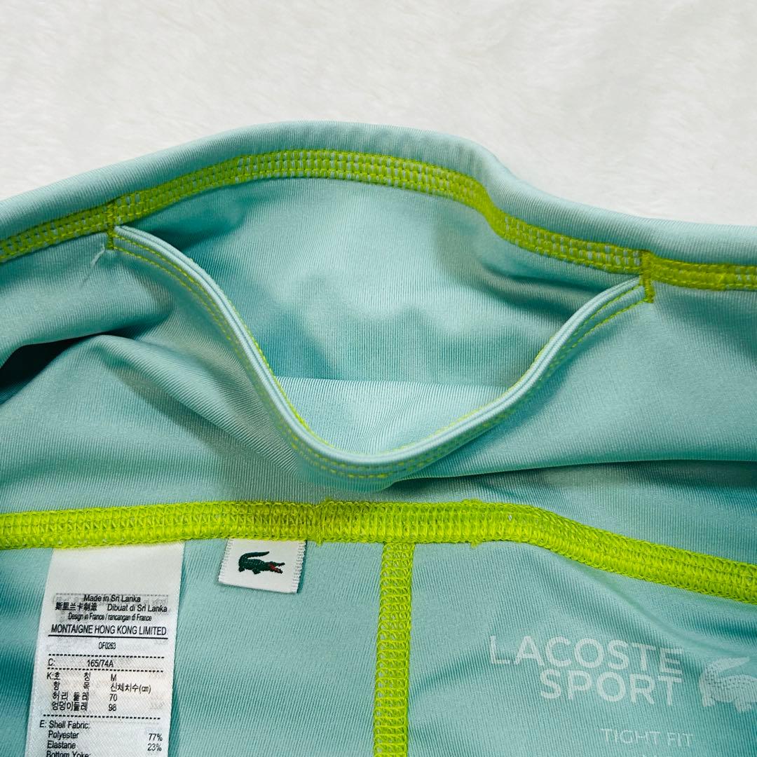 ☆新品☆ラコステ　LACOSTE フィットネスレギンス　M タイトフィット