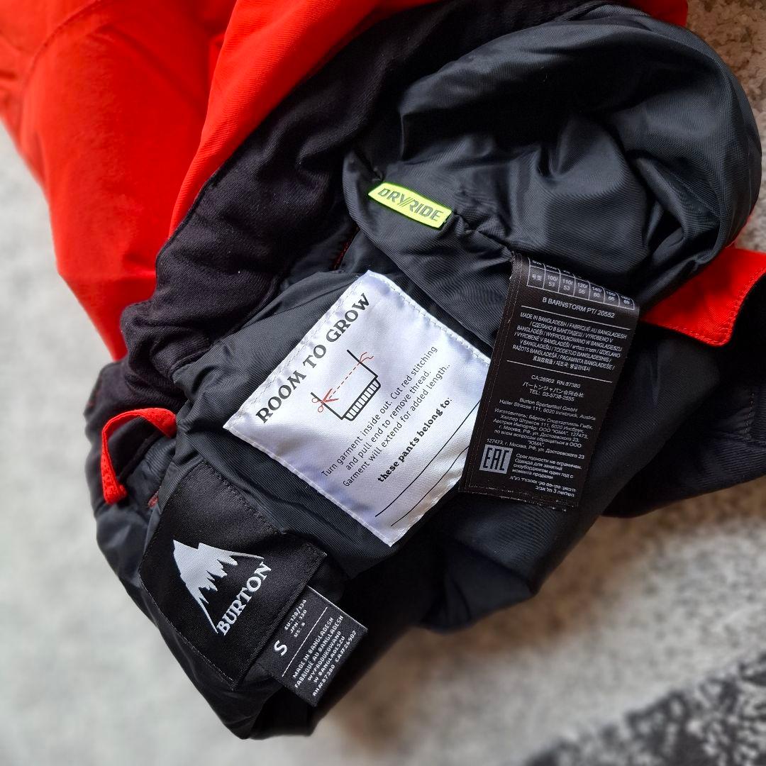 BURTON バートン キッズ スノーボードウェア スノーウェア 上下セット