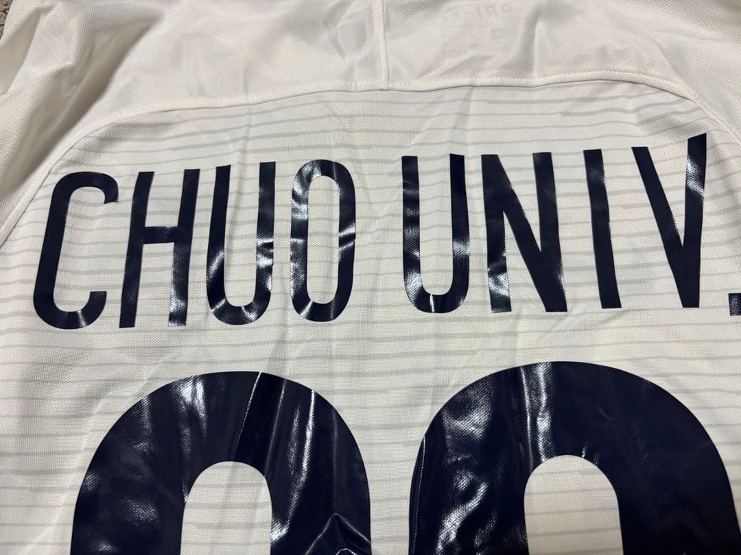 サッカー　中央大学　ナイキ　ユニフォーム　トレーニングウェア　プラクティスシャツ