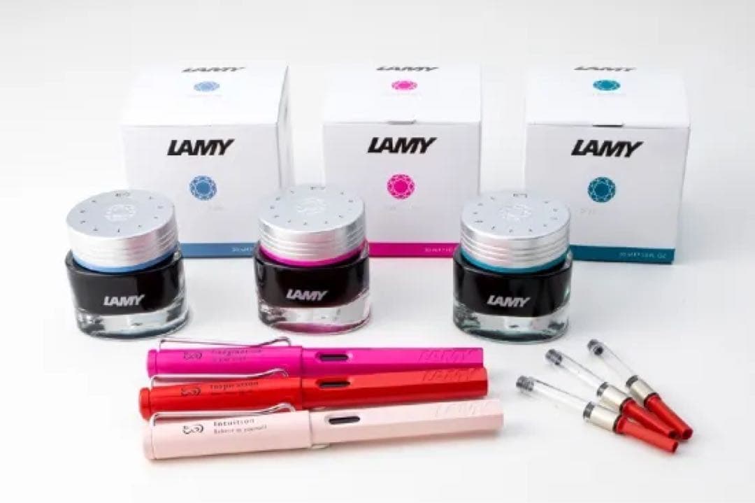 【完売品】藤本さきこ LAMY サファリ 万年筆•インクセット