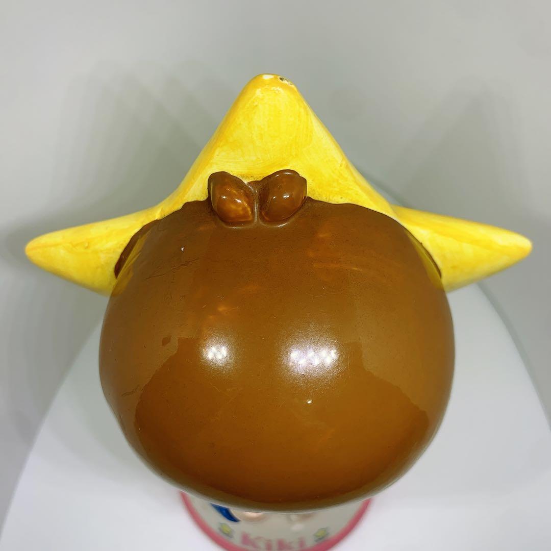 状態良◎レア✨ キキララ キキ 陶器 貯金箱 1976年製 昭和 レトロ 置物