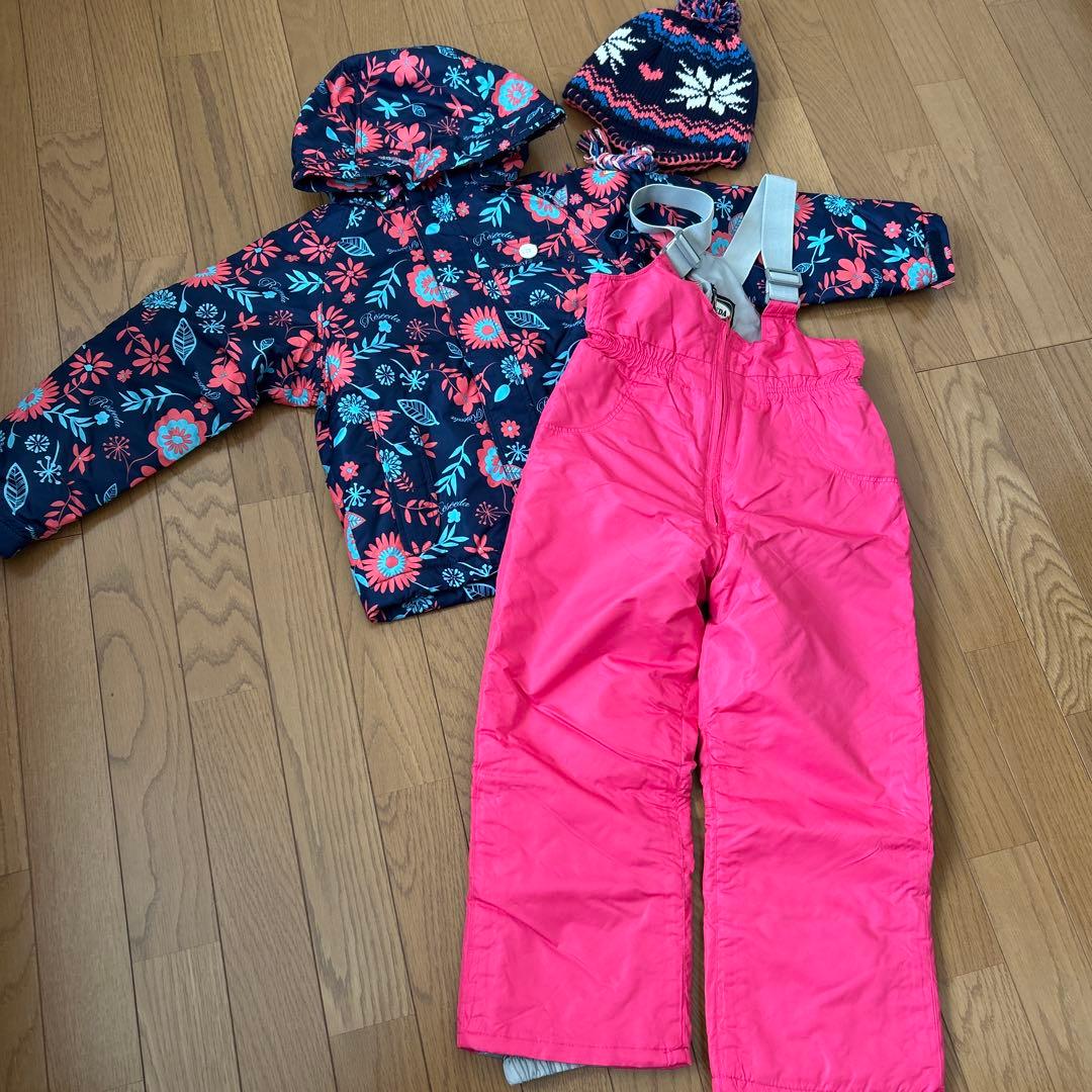 Réseeda スキーウェア 子ども用 10T 帽子付き