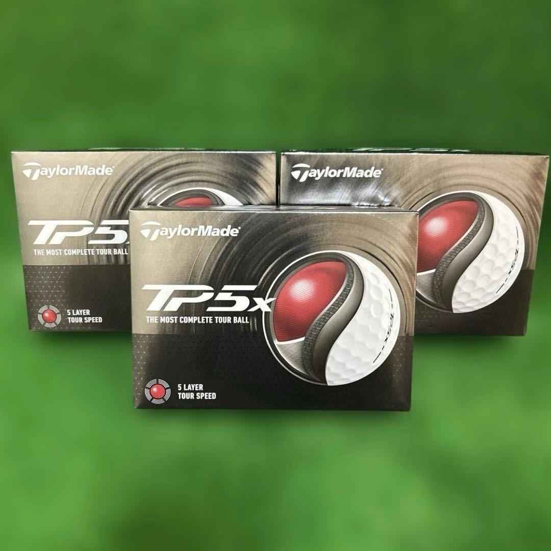 【新品未使用】TaylorMade TP5x 3ダース