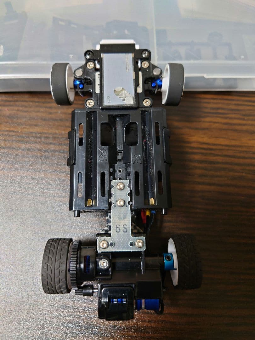 京商ミニッツMR-03EVO RM ジャイロ フタバレシーバー R35ボディ付