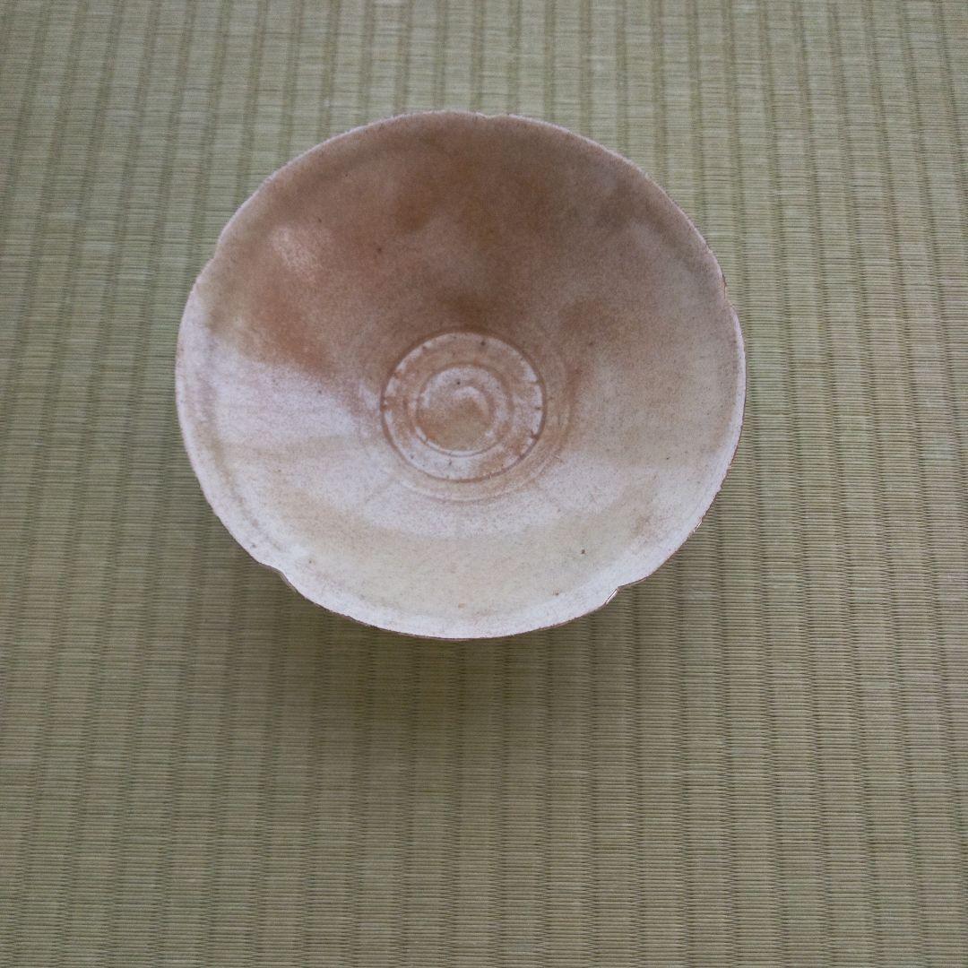 高麗　輪花　平茶碗