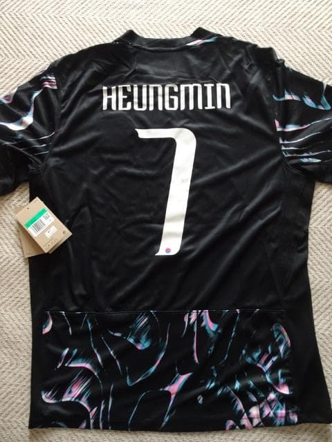 【未使用】正規品 韓国代表 ソンフンミン 2024 アウェイ ユニフォーム