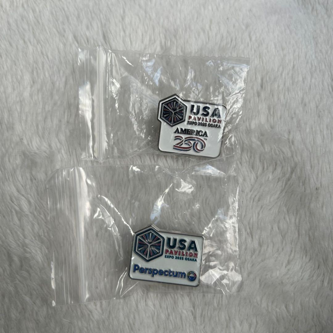 USA Pavilion Perspectum/250周年記念 ピンバッジ