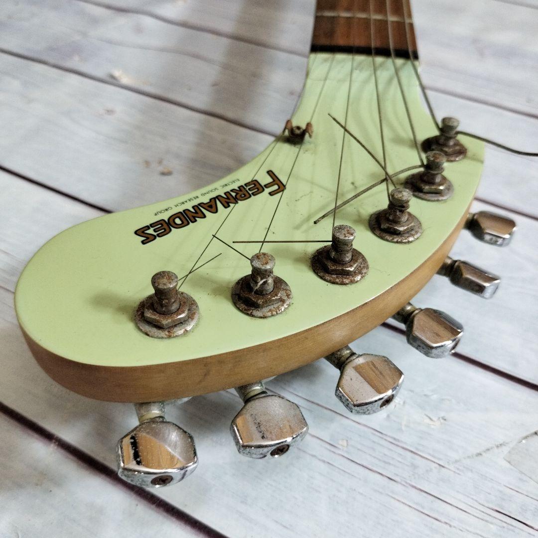 Fernandes エレキギター 薄緑