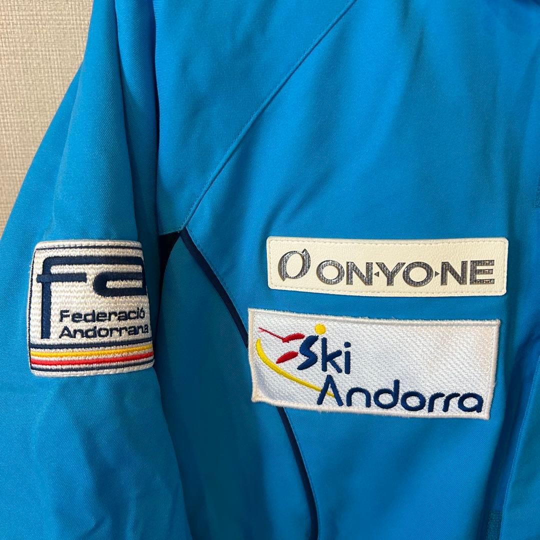 オンヨネ　ON-YO-NE スキー　スノボ　ウェア　上下　セット　青　160cm