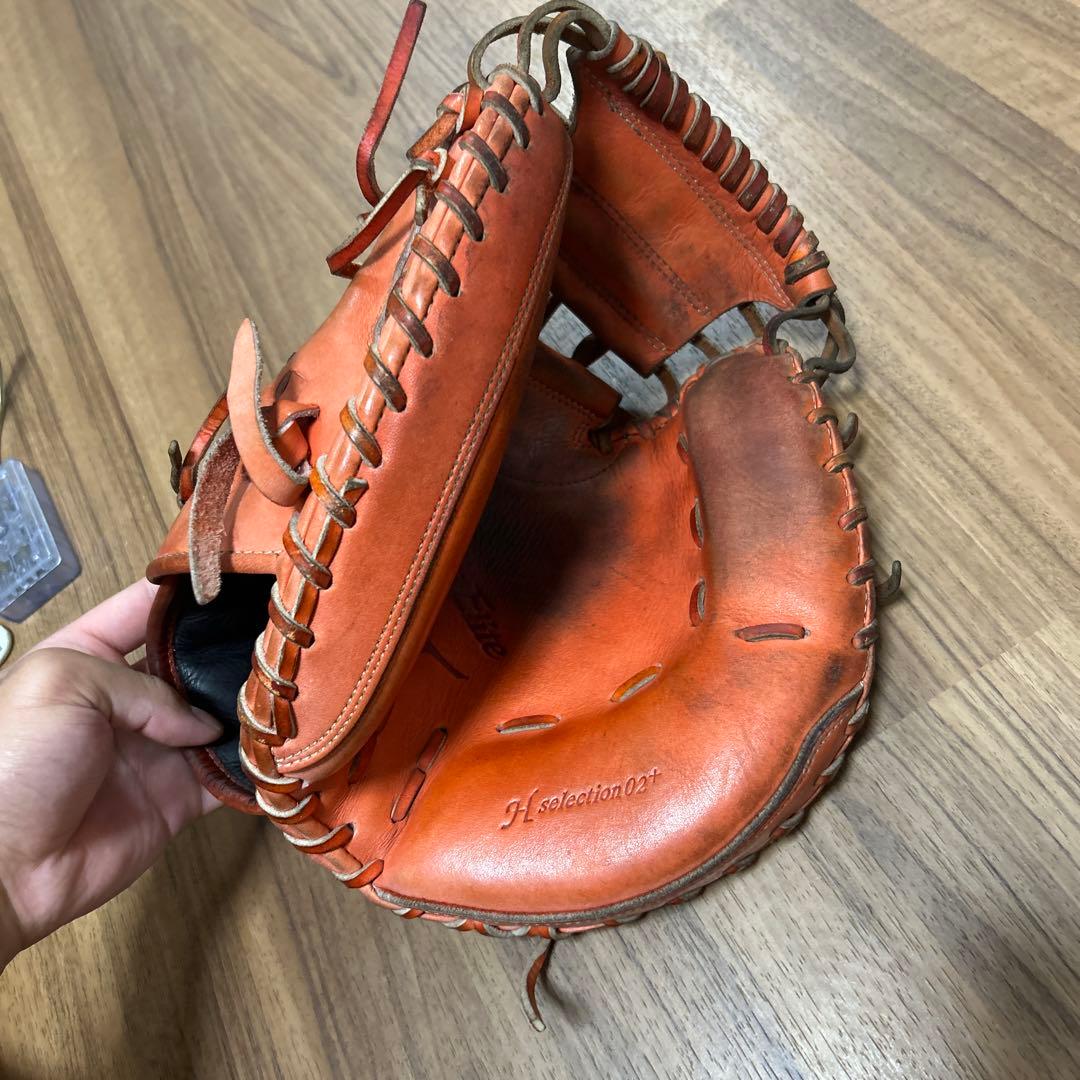 Global Elite 右手用キャッチャーミット硬式用