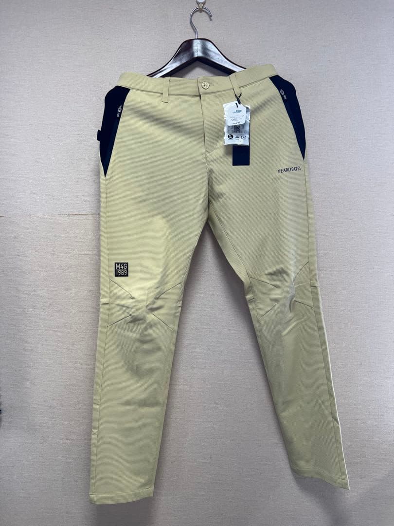 PEARLY GATES ゴルフパンツ MLG 198 クリーム色サイズ5