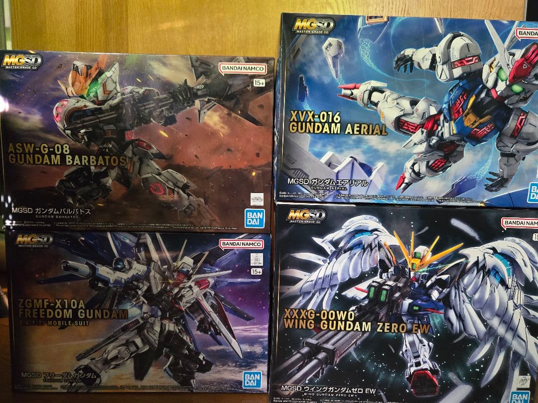 n*a様 ガンプラ MGSD 4点セット