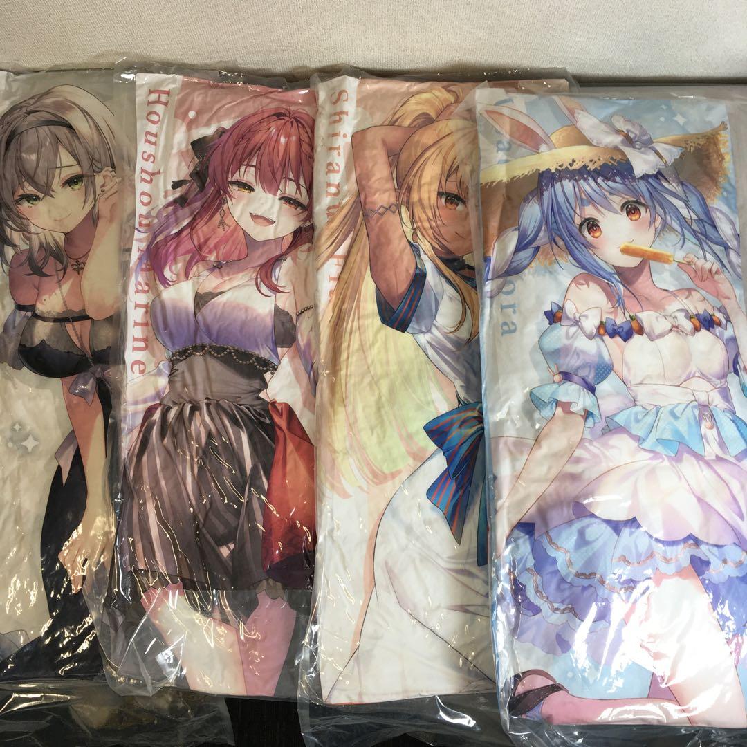 TY-760 未開封 ホロライブ ロングクッション 3期生 全4種セットGiGO