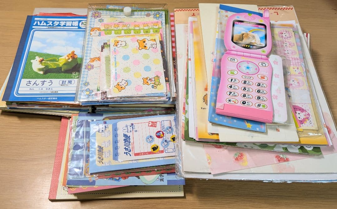 平成レトロ メモ帳 バラメモ 大量 便箋 まとめ売り 平成女児