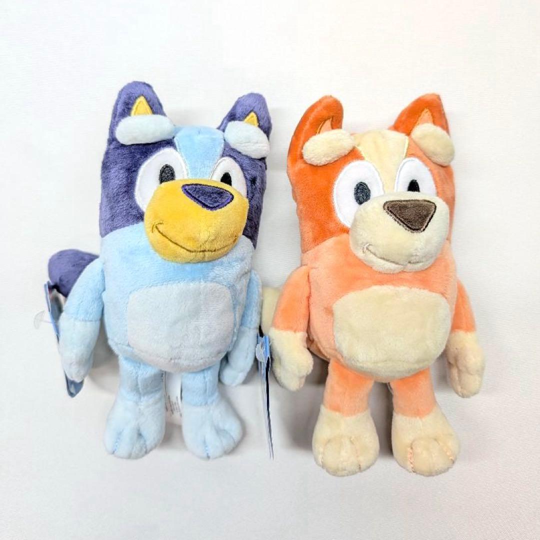 bluey ファミリー　ぬいぐるみ　ブルーイ　ビンゴ　バンディット　チリ　レア