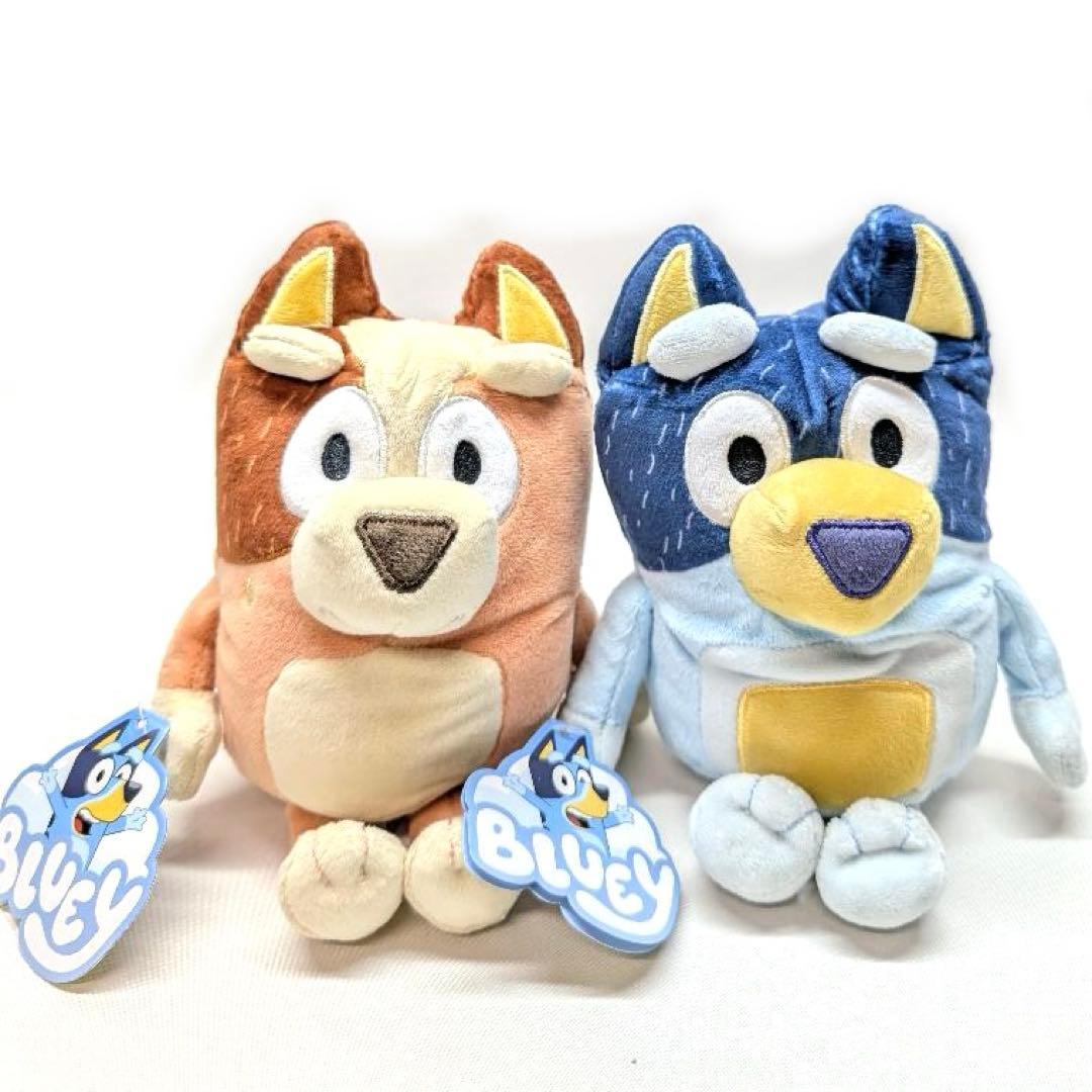 bluey ファミリー　ぬいぐるみ　ブルーイ　ビンゴ　バンディット　チリ　レア