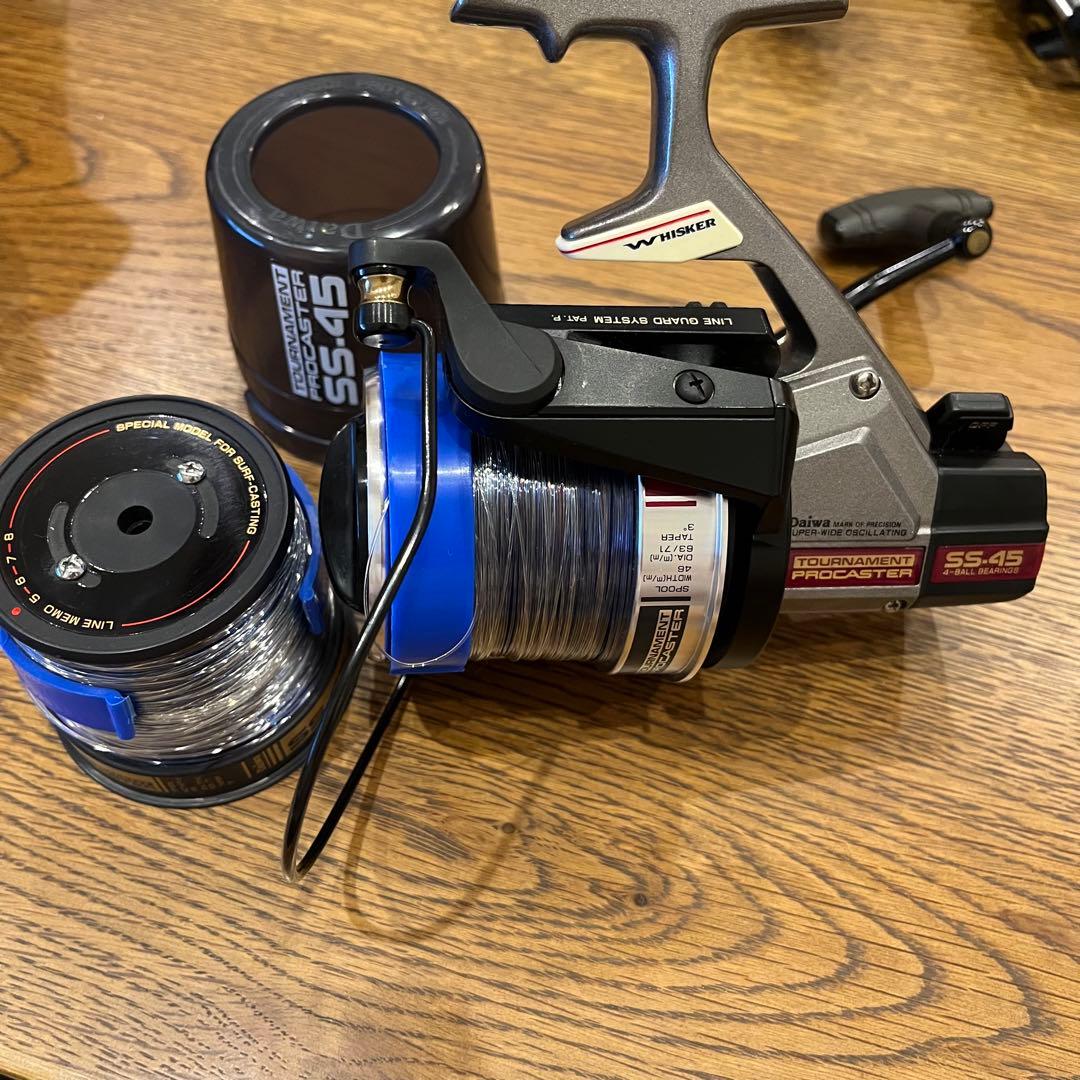 ダイワスピニングリール　トーナメント プロキャスター SS-45 替スプール付