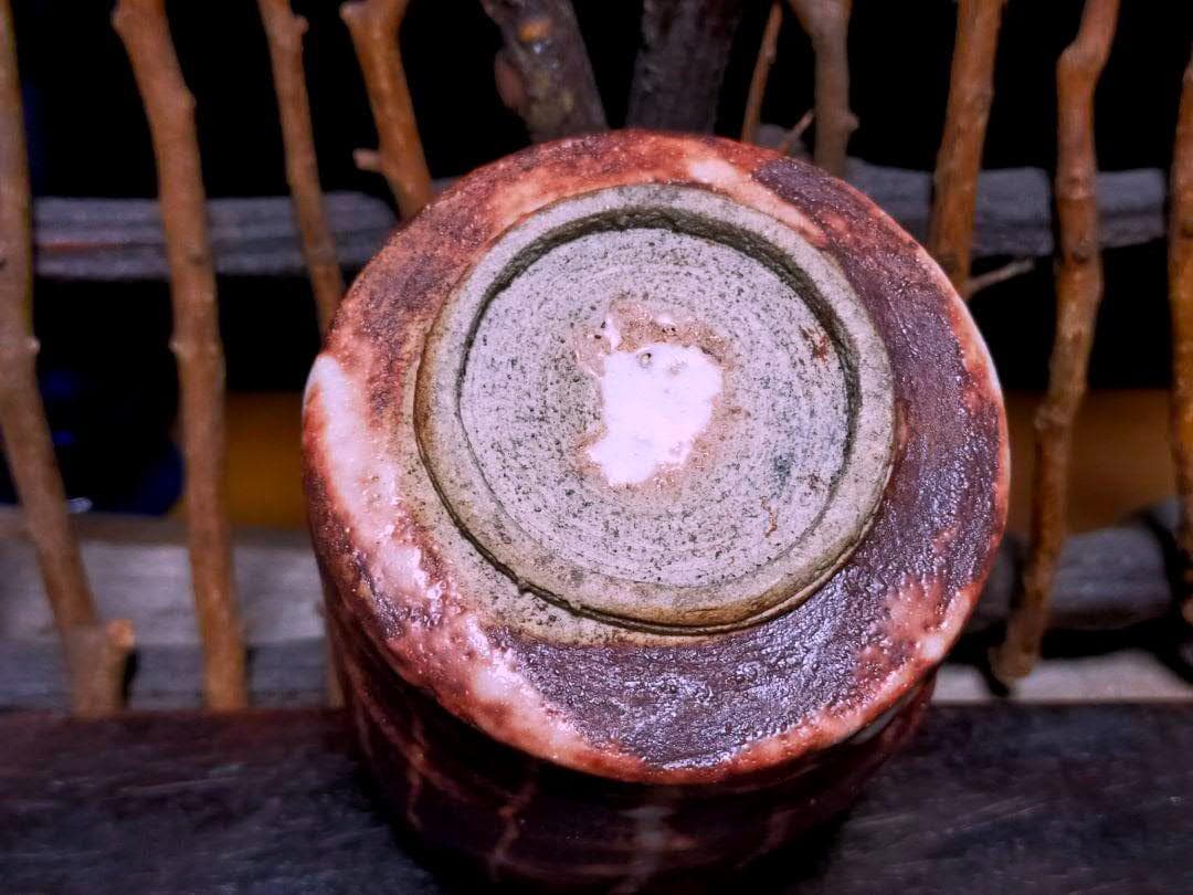 ♥美濃焼　火入れ　桐箱付き　湯呑み　湯飲み　骨董品