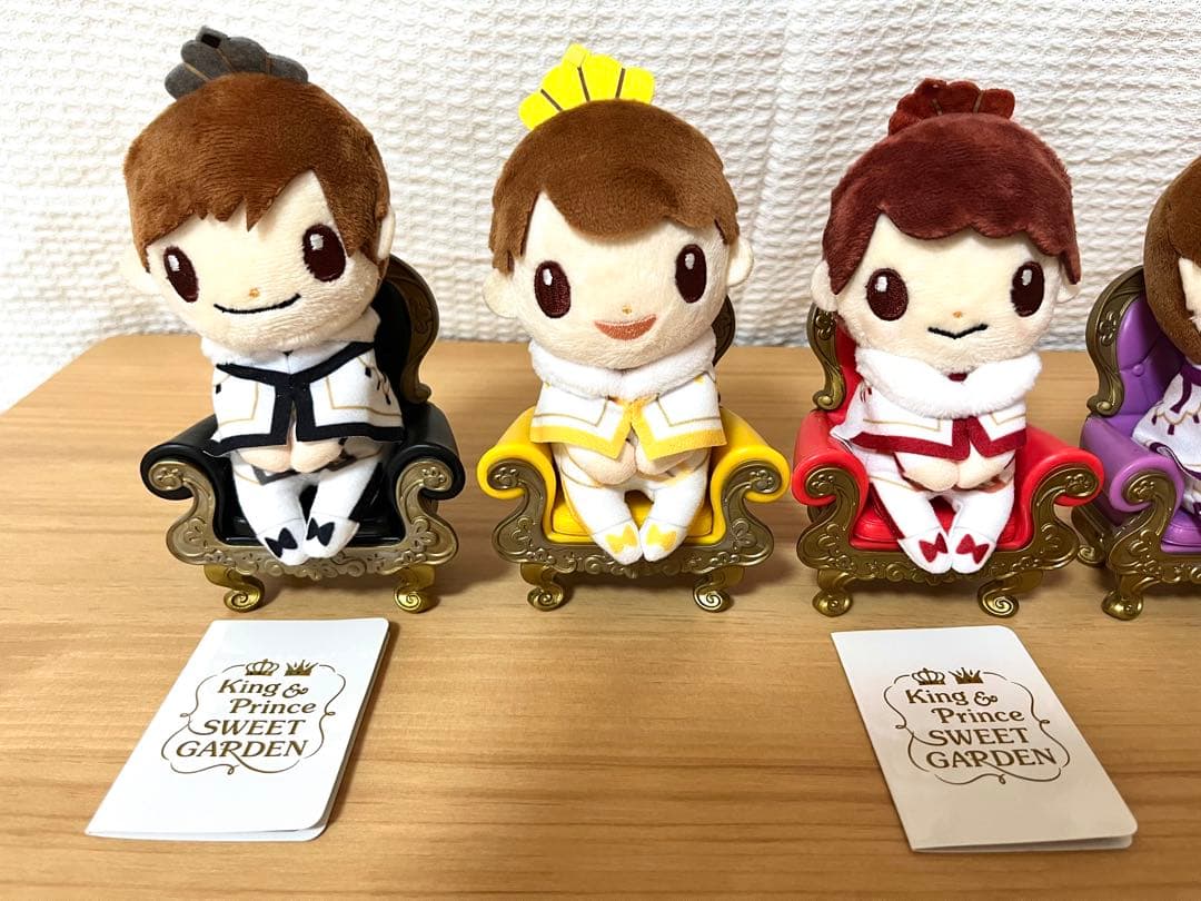 134【King & Prince】スイートガーデン ちょっこりさん、椅子セット