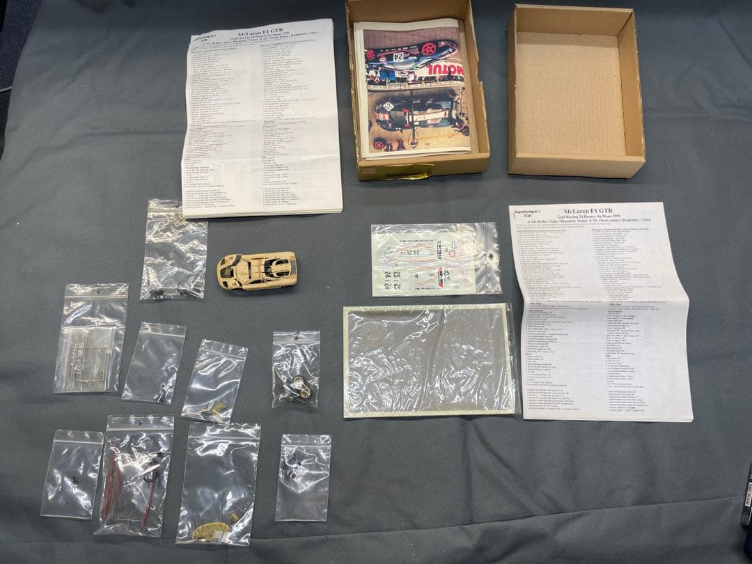 【作成未完品】McLaren F1 GTR 1/24 Renaissance