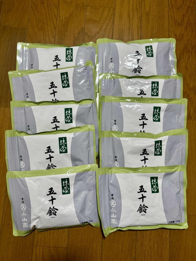抹茶丸久小山園 五十鈴 ISUZU 100g 10袋