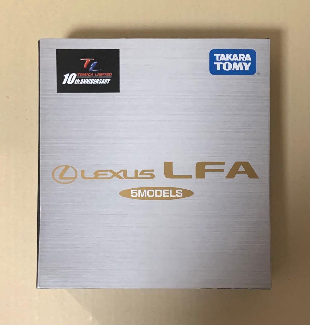 トミカリミテッド 10周年　レクサス LFA　5モデル