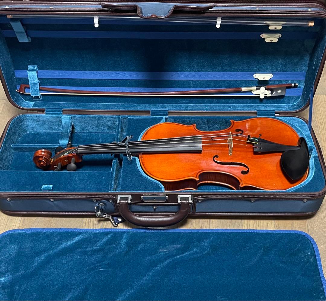 美しい虎杢のヴィオラ Piccolini Viola 弓 ESPRIケース付き。