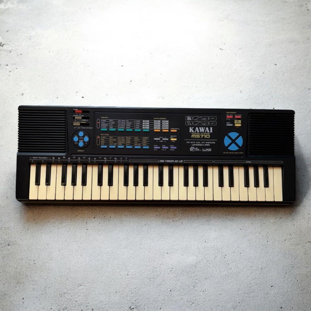 KAWAI MS710 電子キーボード　専用ケース付き