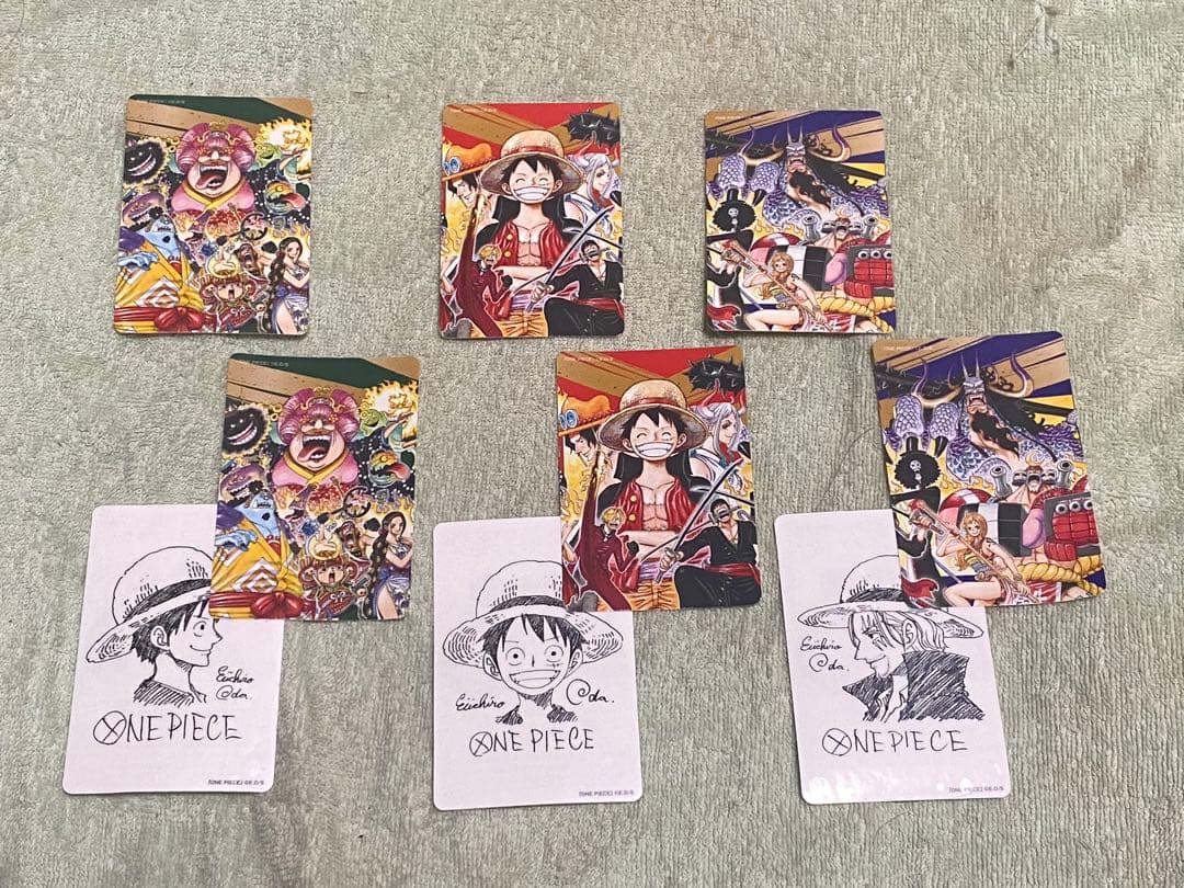 ナツコミ2022 ワンピース ステッカー ルフィPSA ⚠️注意喚起をお読み下さい