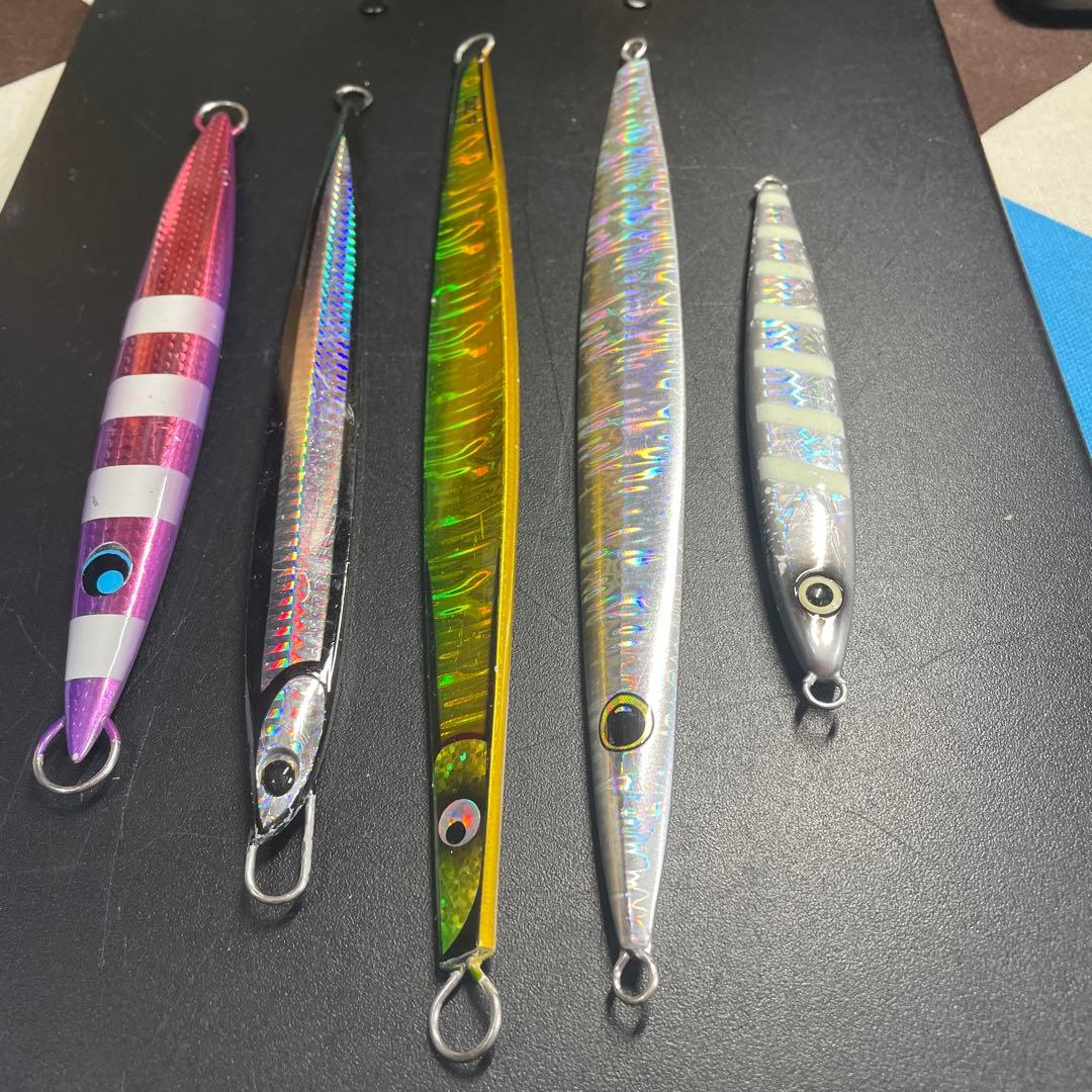 日本海ジギング5点セット　コンビリングおまけ付き