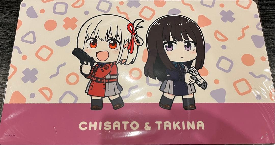 「リコリス リコイル」 ちびキャラ マルチデスクマット 4枚セット