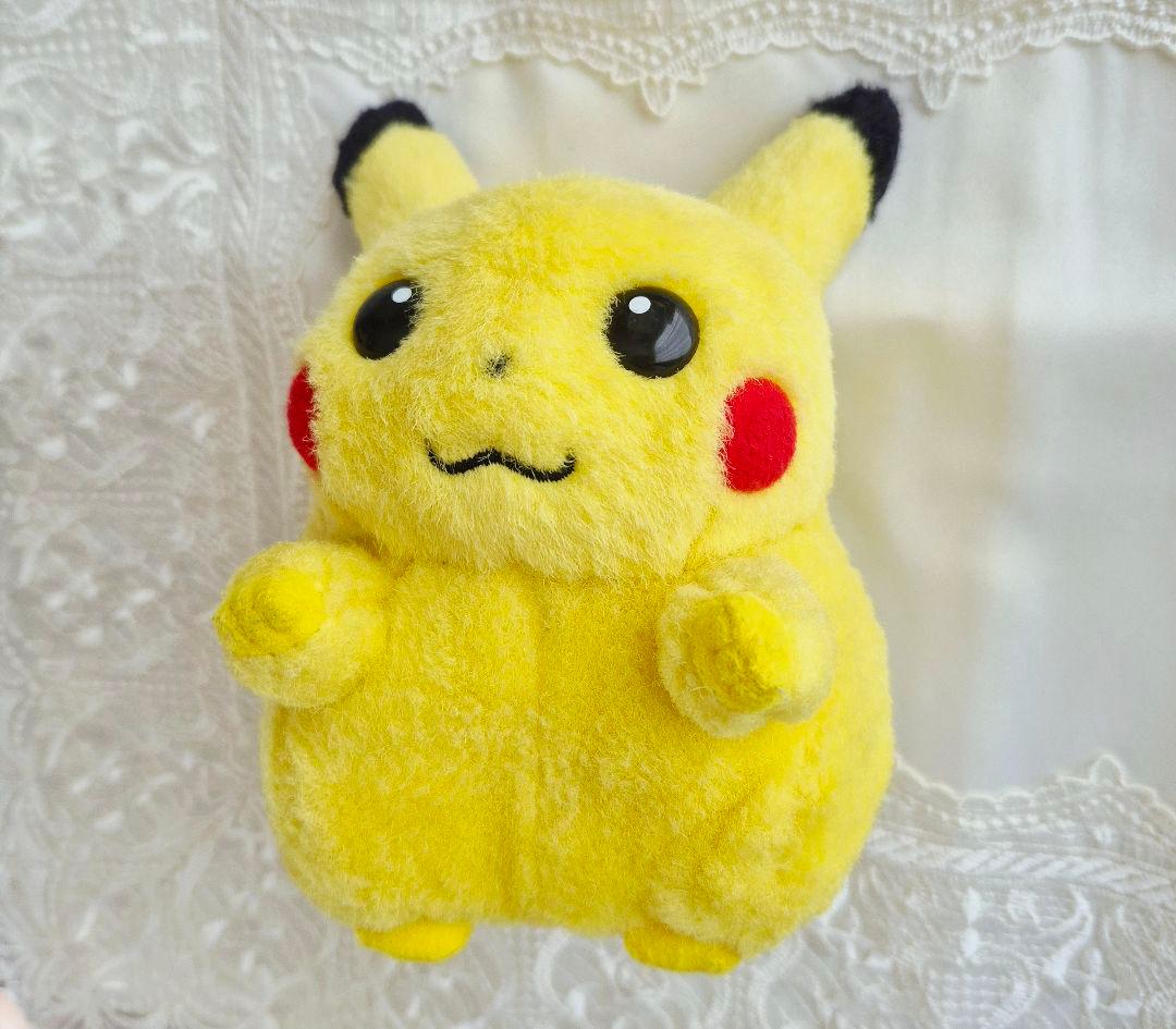 ポケモン ピカチュウ 初期 初代 レトロ TOMY ぬいぐるみ トミー ぬい活